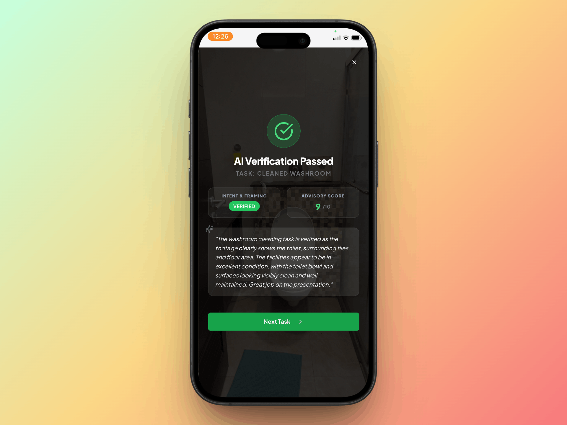 Operations and Checklist View Screenshot